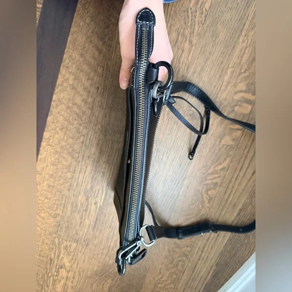 REBECCA MINKOFF MAB Studded Leather Crossbody Purse Bag Women’s Black NEW - Picture 6 of 15